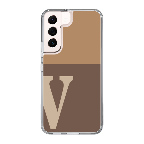 Slim Protection Case［ Original - initial two tone - V brown ］