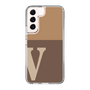 Slim Protection Case［ Original - initial two tone - V brown ］