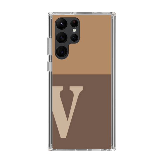 Slim Protection Case［ Original - initial two tone - V brown ］
