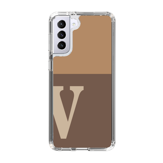 Slim Protection Case［ Original - initial two tone - V brown ］