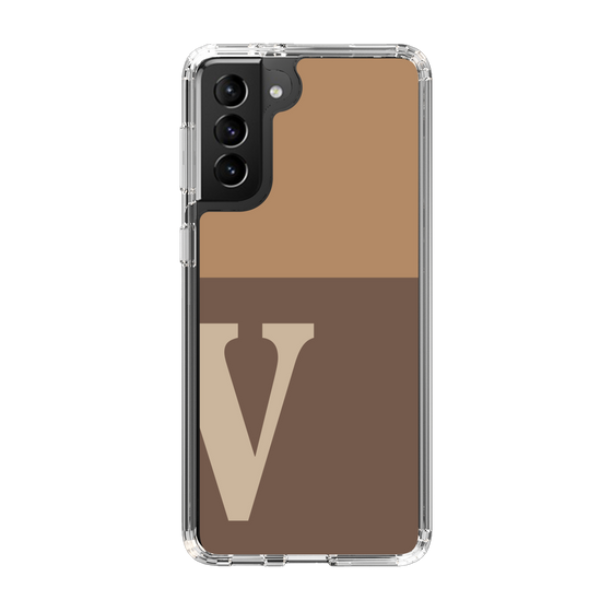 Slim Protection Case［ Original - initial two tone - V brown ］