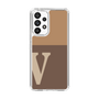 Slim Protection Case［ Original - initial two tone - V brown ］