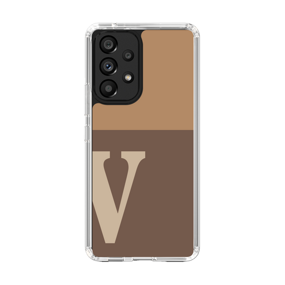 Slim Protection Case［ Original - initial two tone - V brown ］