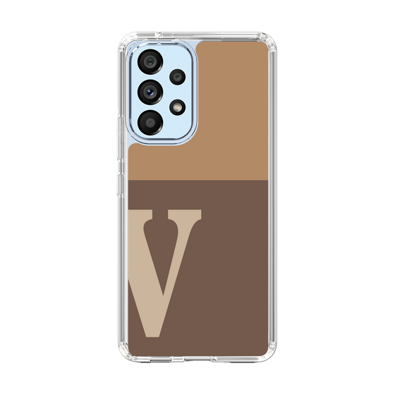 Slim Protection Case［ Original - initial two tone - V brown ］