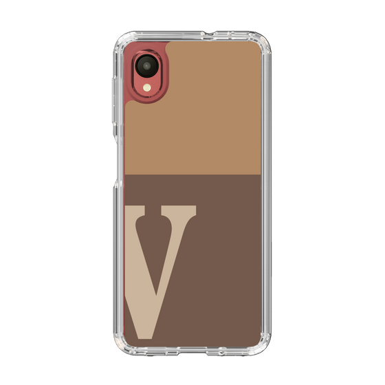 Slim Protection Case［ Original - initial two tone - V brown ］