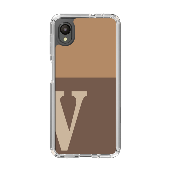 Slim Protection Case［ Original - initial two tone - V brown ］