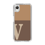 Slim Protection Case［ Original - initial two tone - V brown ］