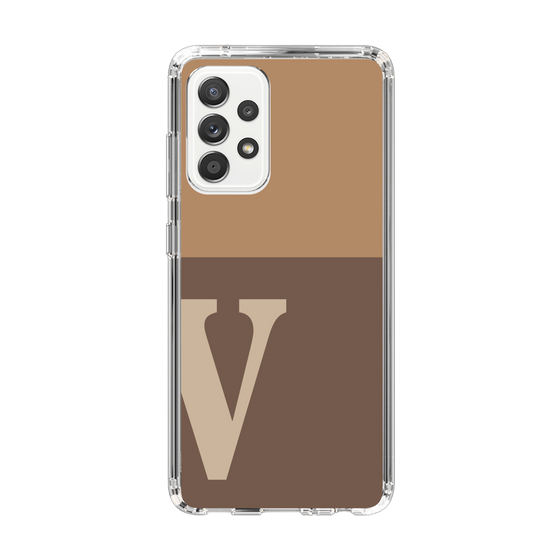 Slim Protection Case［ Original - initial two tone - V brown ］