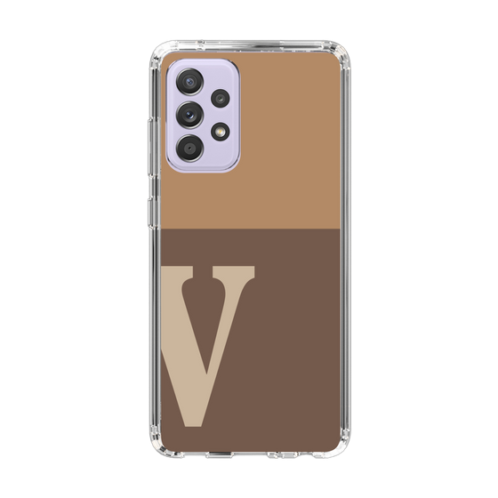 Slim Protection Case［ Original - initial two tone - V brown ］