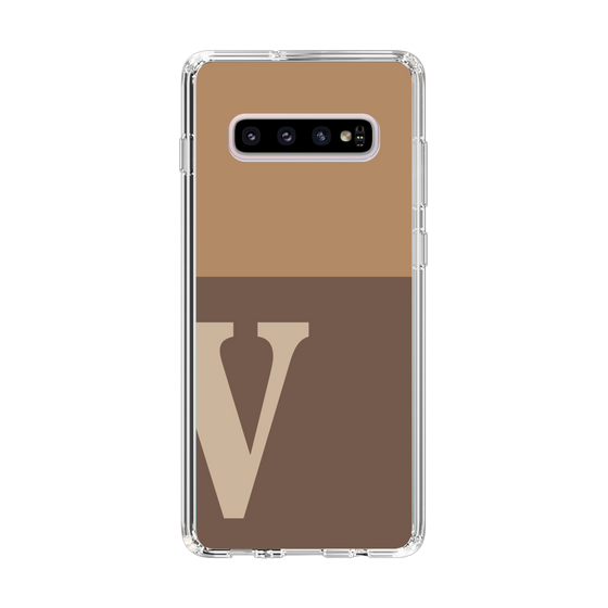 Slim Protection Case［ Original - initial two tone - V brown ］