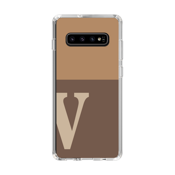 Slim Protection Case［ Original - initial two tone - V brown ］