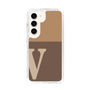 Slim Protection Case［ Original - initial two tone - V brown ］