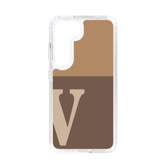 Slim Protection Case［ Original - initial two tone - V brown ］
