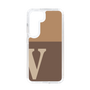 Slim Protection Case［ Original - initial two tone - V brown ］