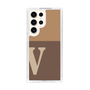Slim Protection Case［ Original - initial two tone - V brown ］