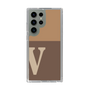 Slim Protection Case［ Original - initial two tone - V brown ］