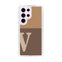 Slim Protection Case［ Original - initial two tone - V brown ］