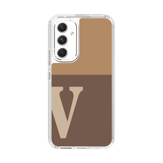 Slim Protection Case［ Original - initial two tone - V brown ］