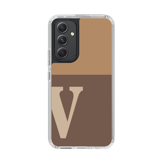 Slim Protection Case［ Original - initial two tone - V brown ］