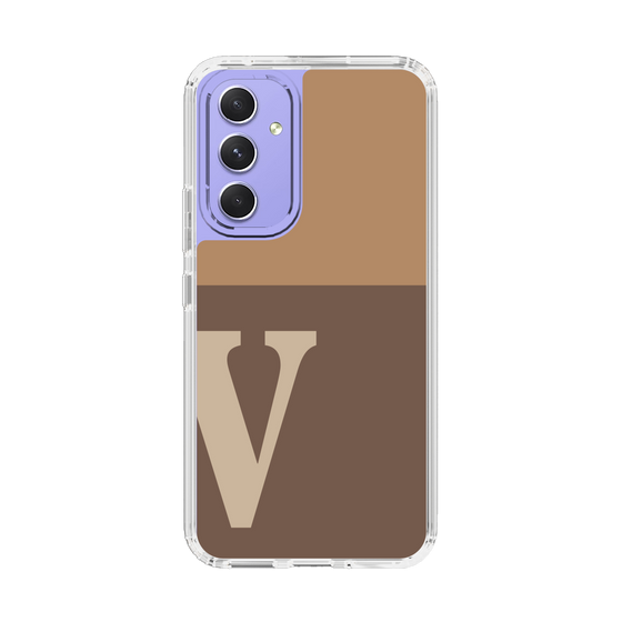 Slim Protection Case［ Original - initial two tone - V brown ］