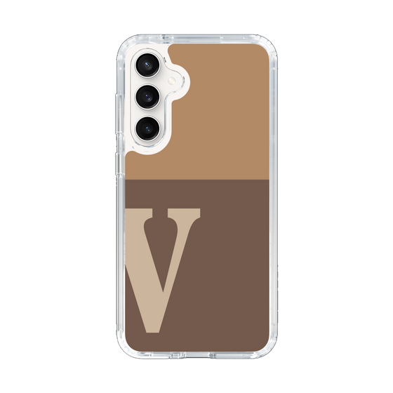 Slim Protection Case［ Original - initial two tone - V brown ］