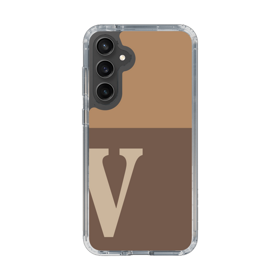 Slim Protection Case［ Original - initial two tone - V brown ］