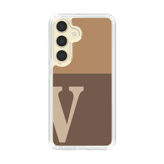 Slim Protection Case［ Original - initial two tone - V brown ］