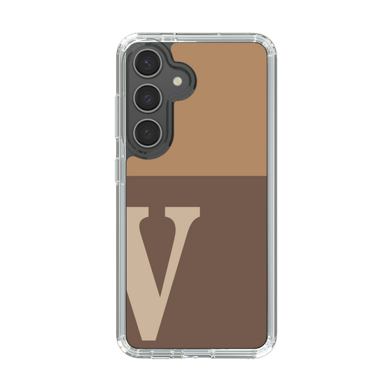 Slim Protection Case［ Original - initial two tone - V brown ］