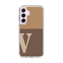 Slim Protection Case［ オリジナル - initial two tone - V brown ］