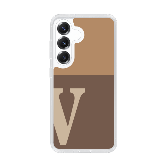 Slim Protection Case［ Original - initial two tone - V brown ］