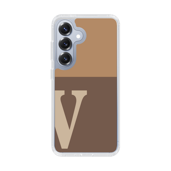 Slim Protection Case［ Original - initial two tone - V brown ］