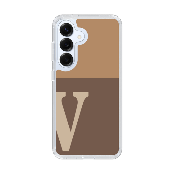 Slim Protection Case［ Original - initial two tone - V brown ］