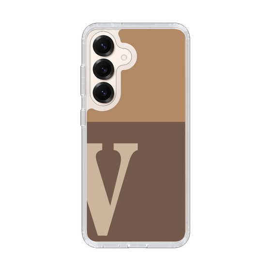 Slim Protection Case［ Original - initial two tone - V brown ］