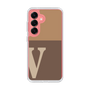 Slim Protection Case［ Original - initial two tone - V brown ］