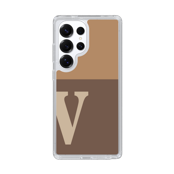 Slim Protection Case［ Original - initial two tone - V brown ］