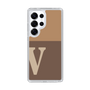 Slim Protection Case［ Original - initial two tone - V brown ］