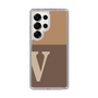Slim Protection Case［ Original - initial two tone - V brown ］