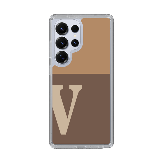 Slim Protection Case［ Original - initial two tone - V brown ］