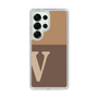 Slim Protection Case［ Original - initial two tone - V brown ］