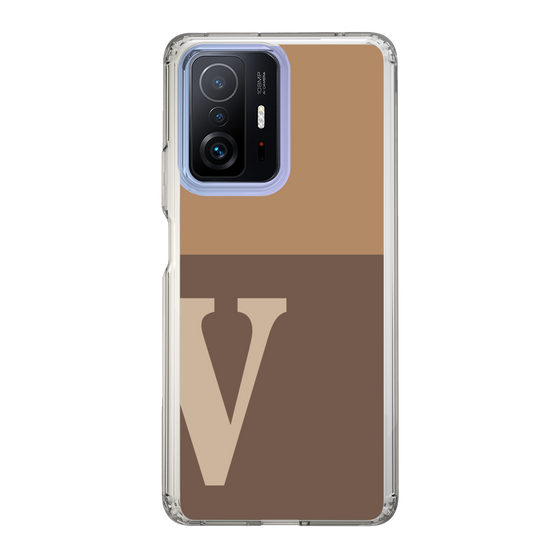 Slim Protection Case［ Original - initial two tone - V brown ］