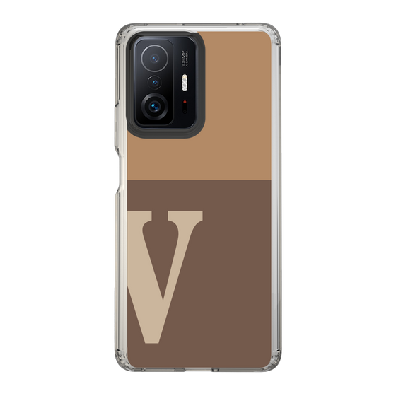 Slim Protection Case［ Original - initial two tone - V brown ］
