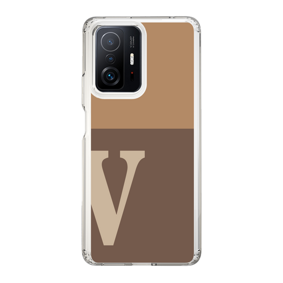 Slim Protection Case［ Original - initial two tone - V brown ］