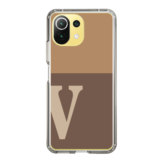 Slim Protection Case［ Original - initial two tone - V brown ］
