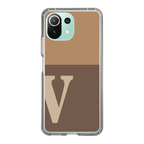 Slim Protection Case［ Original - initial two tone - V brown ］