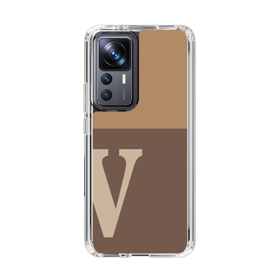 Slim Protection Case［ Original - initial two tone - V brown ］