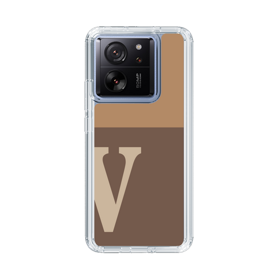 Slim Protection Case［ Original - initial two tone - V brown ］