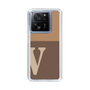 Slim Protection Case［ Original - initial two tone - V brown ］