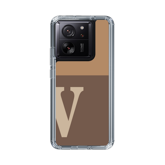 Slim Protection Case［ Original - initial two tone - V brown ］