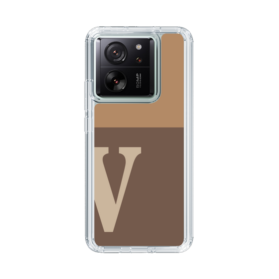 Slim Protection Case［ Original - initial two tone - V brown ］