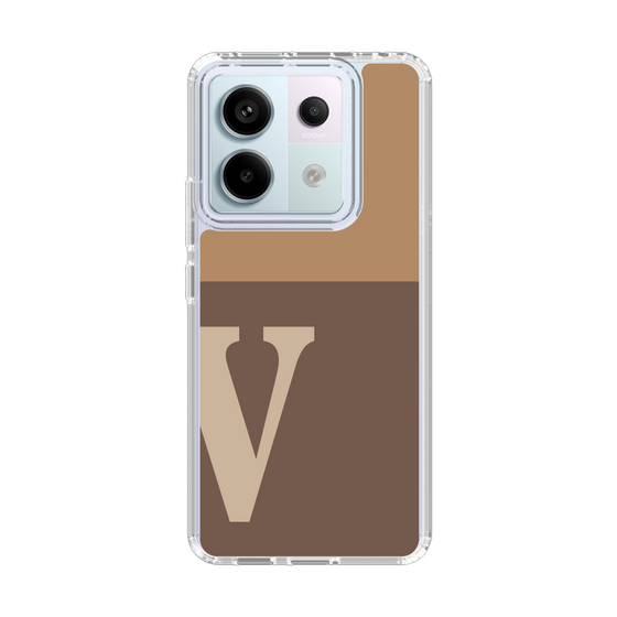 Slim Protection Case［ Original - initial two tone - V brown ］